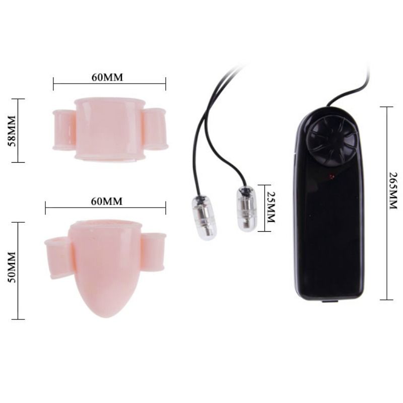 DANCE - ALFRED VIBRATING PENIS SLEEVES WITH REMOTE CONTROL