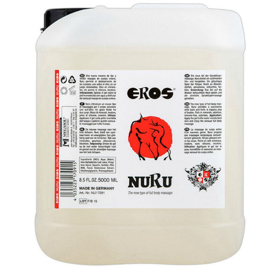 EROS - ÓLEO DE MASSAGEM RICO EM MINERAIS NURU 5000 ML