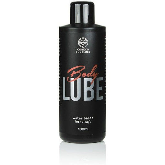 COBECO - BODYLUBE LUBRIFICANTE CORPORAL À BASE DE ÁGUA LÁTEX SEGURO LUBRIFICANTE 1000 ML