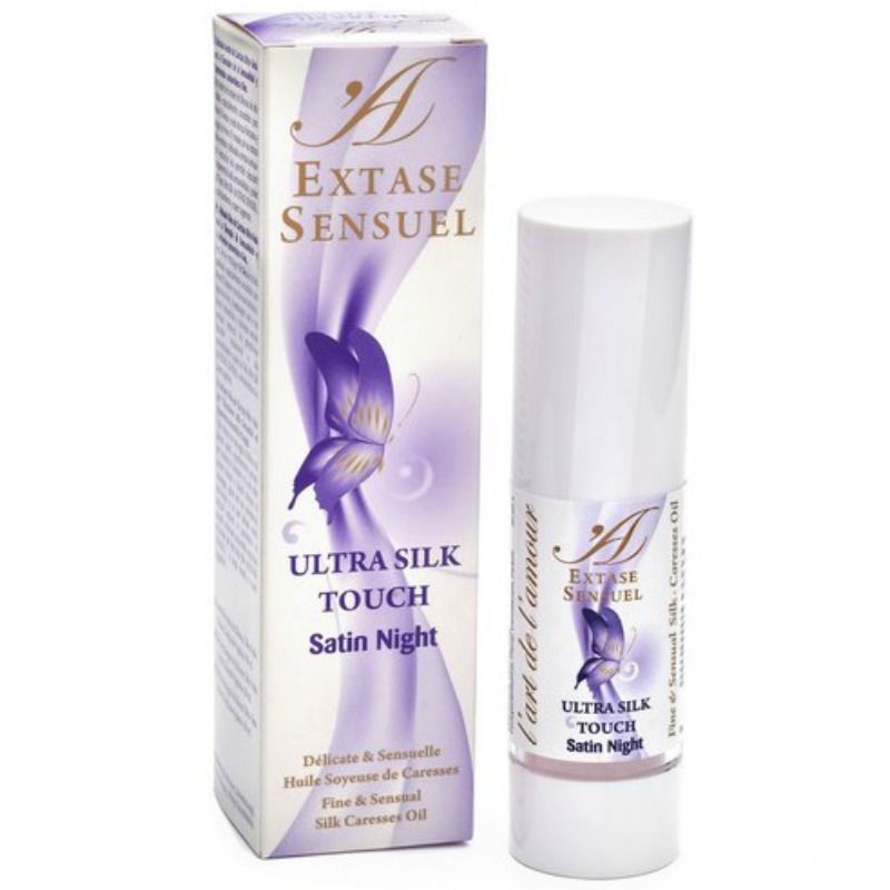 EXTASE SENSUAL - ÓLEO DE MASSAGEM NOTURNO ULTRA SILK TOUCH CETIM