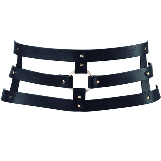 BIJOUX - INDISCRETS MAZE BELT WITH BLACK STRAP