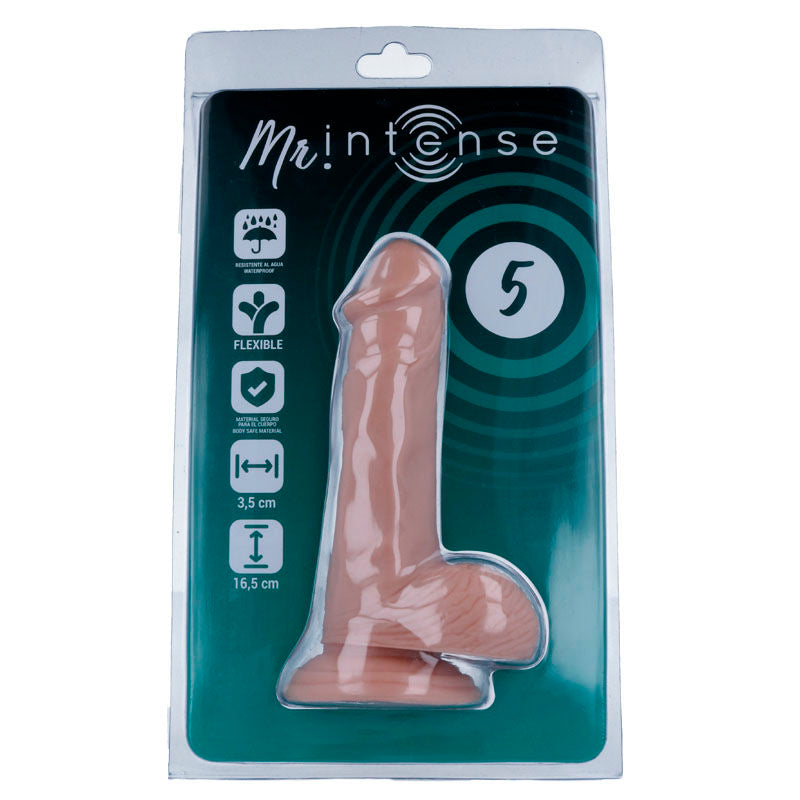 MR INTENSE - 5 PÊNIS REALISTAS 16,5 CM -OU- 3,5 CM