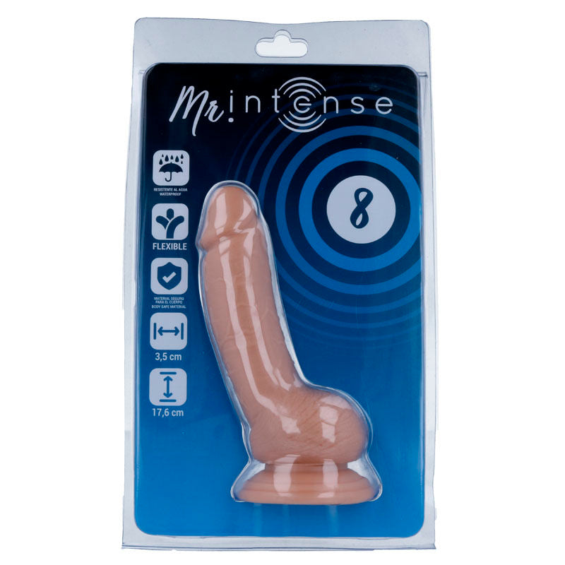 MR INTENSE - 8 PÊNIS REALISTAS 17,6 CM -OU- 3,5 CM