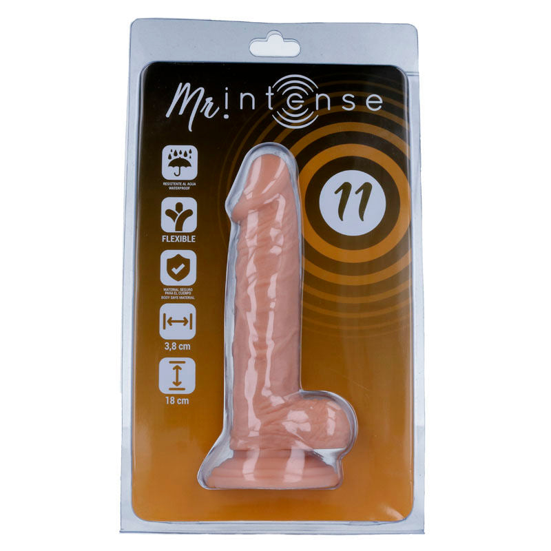 MR INTENSE - 11 PÊNIS REALISTA 18 CM -OU- 3,8 CM