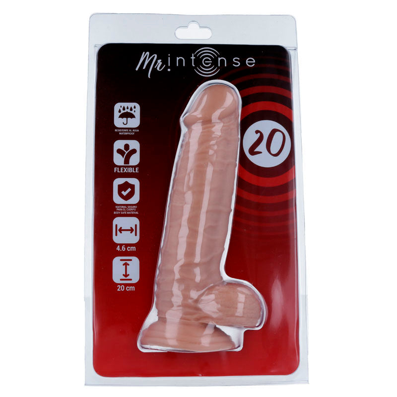 MR INTENSE - 20 REALISTIC PENIS 20 CM -OR- 4.6 CM