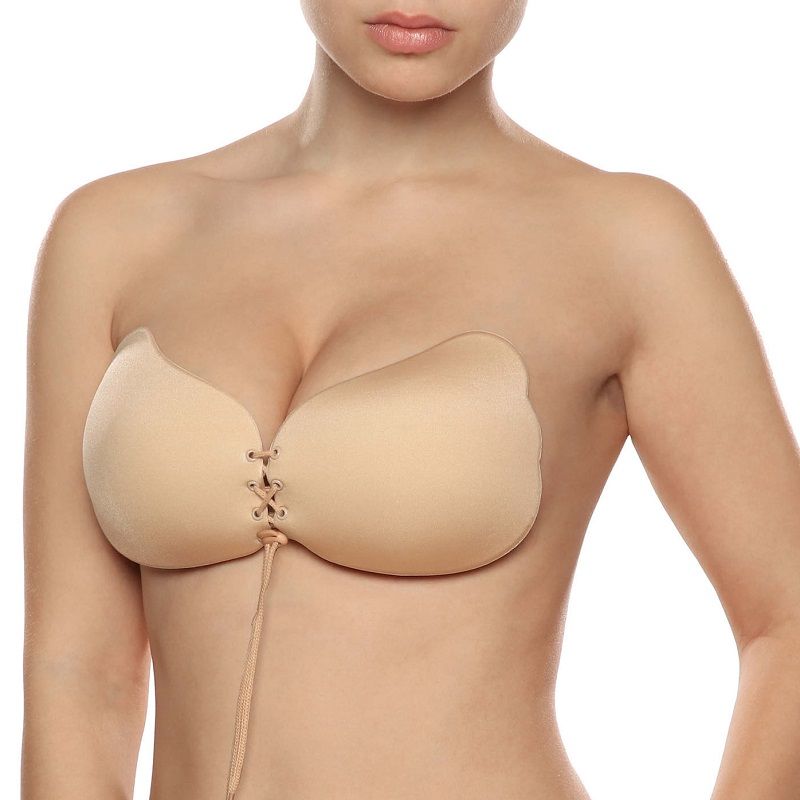 BYE-BRA - LACE-IT PUSH-UP ENHANCER BEGE COPA A