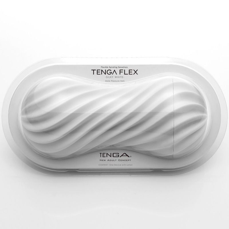 TENGA - MASTUBADOR MASCULINO FLEX BRANCO