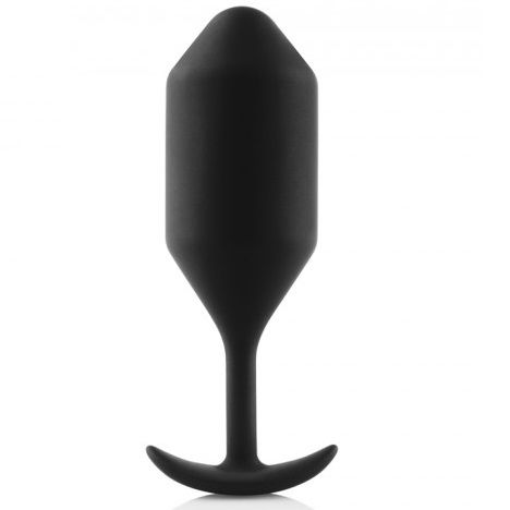 B-VIBE - ANAL SNUG PLUG 4 BLACK