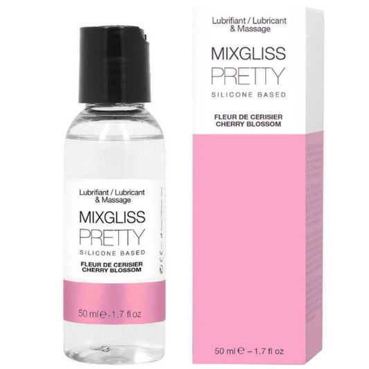 MIXGLISS - LUBRIFICANTE DE SILICONE PRETTY CHERRY BLOSSOM 50 ML