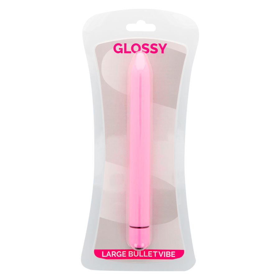 GLOSSY - VIBRADOR SLIM ROSA