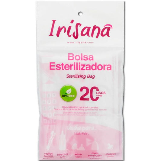 IRISANA - BOLSA ESTERILIZADORA DE COPO VAGINAL 1 UNIDADE