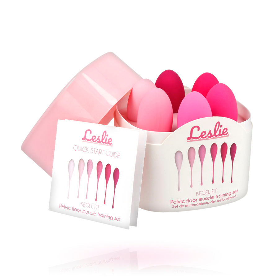 LESLIE - KEGEL FIT PELVIC FLOOR DELIVERY 6 WEIGHTS