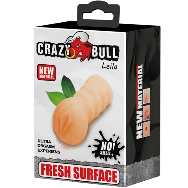 CRAZY BULL - LEILA MASTURBADOR VAGINA 13,5 CM