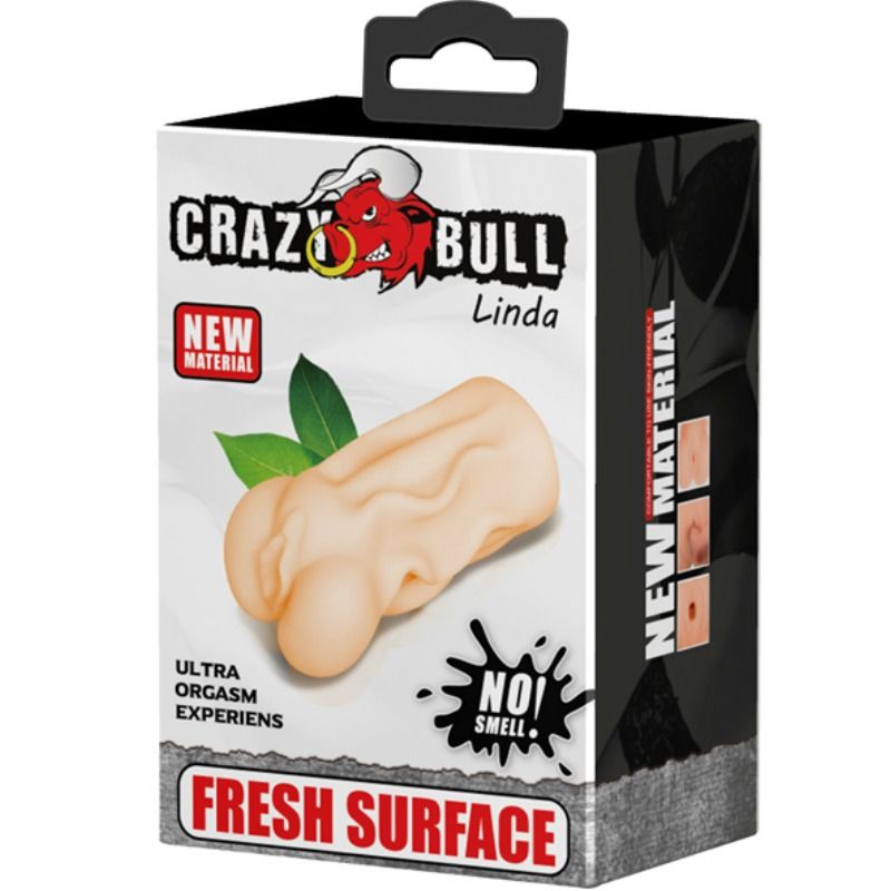 CRAZY BULL - LINDO MASTURBADOR VAGINA 13,7 CM