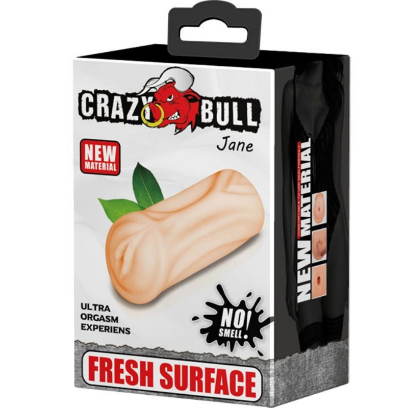 CRAZY BULL - JANE MASTURBADOR VAGINA 13,5 CM