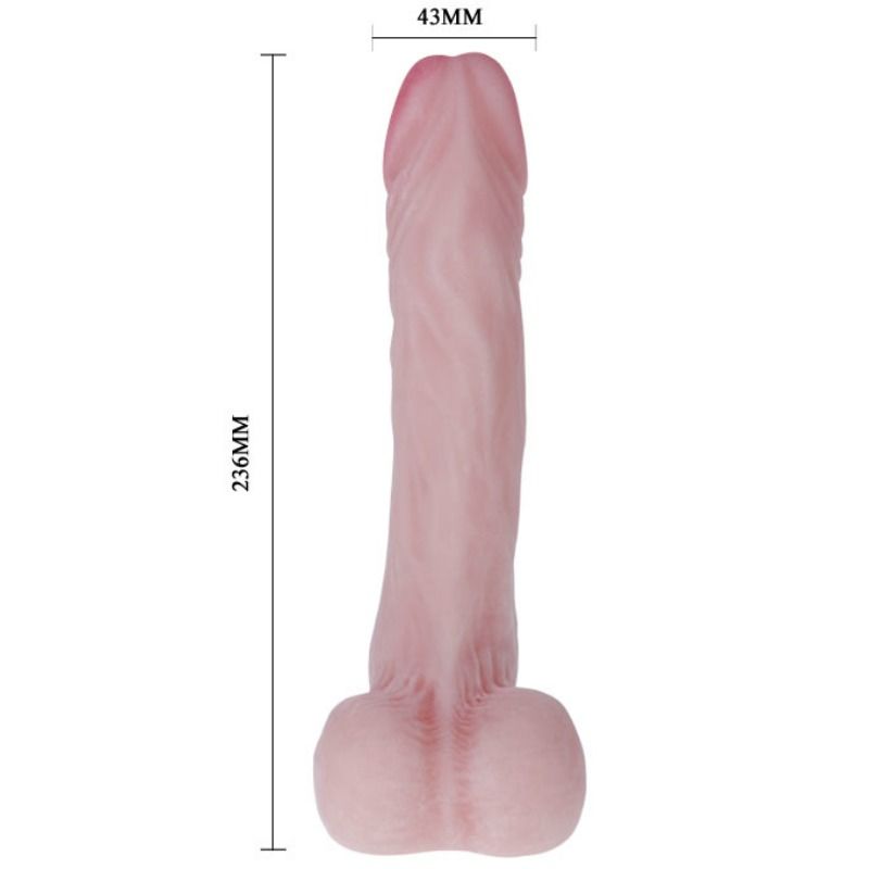 DANCE - NATURAL REALISTIC COCK DILDO