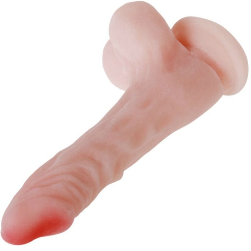 DANÇA - DILDO REALISTA NATURAL 21,6 CM