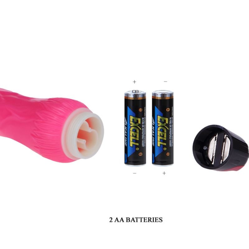 BAILE - VIBRATOR DAAPLY PLEASURE MULTIVELOCIDAD ROSA