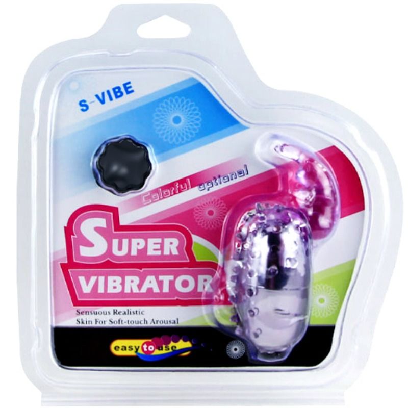 DANCE - SUPER VIBRADOR OVO VIBRANTE COM ESTIMULADOR