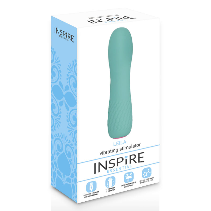 INSPIRE ESSENTIAL - VIBRADOR LEILA TURQUESA