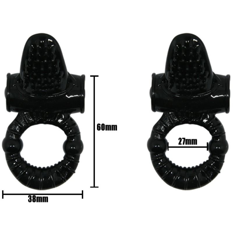 BAILE - ANEL VIBRANTE SWEET RING COM COELHO TEXTURIZADO