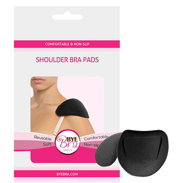 BYE-BRA - BLACK BRA SHOULDER PROTECTORS