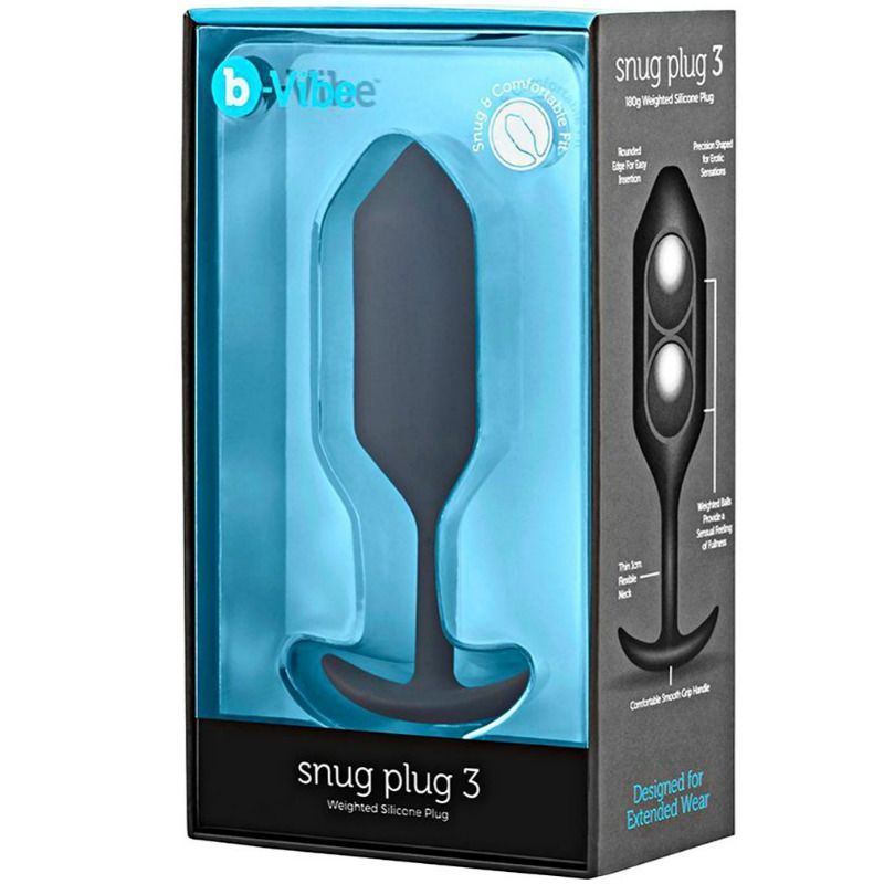 B-VIBE - ANAL PLUG SNUG PLUG 3