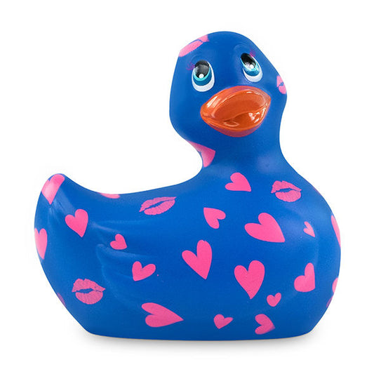 BRINQUEDOS GRANDES DE PROVOCAÇÃO - EU ESFREGO MEU PATINHO 2.0 | ROMANCE VIBRATING DUCK (ROXO E ROSA)