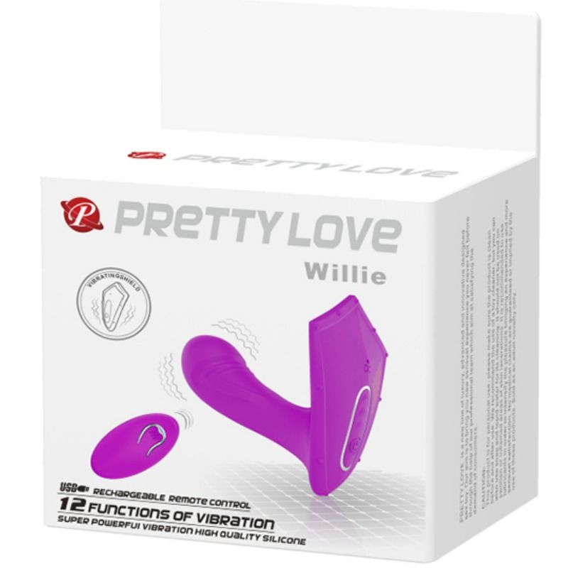 PRETTY LOVE - ESTIMULADOR DE CONTROLE REMOTO WILLIE