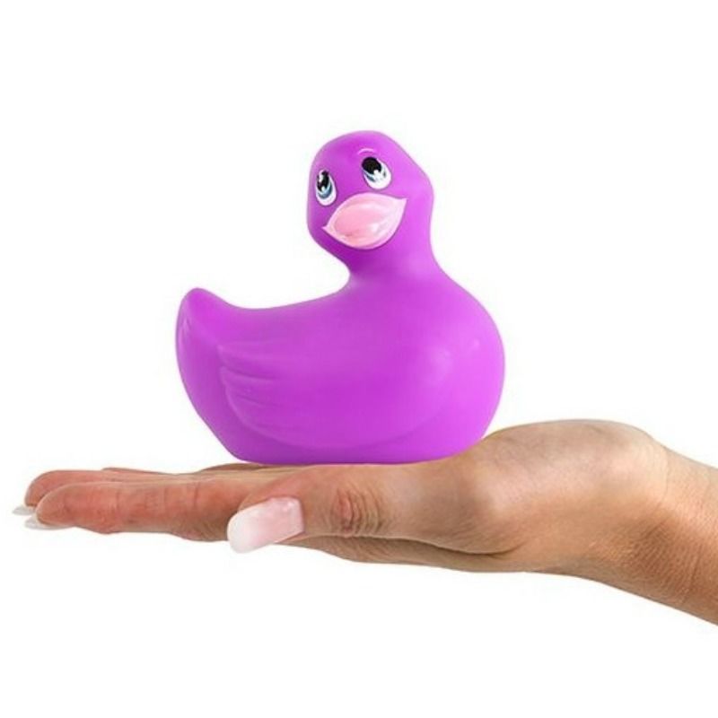 BRINQUEDOS GRANDES DE PROVOCAÇÃO - EU ESFREGO MEU PATINHO PATO VIBRANTE CLÁSSICO ROXO