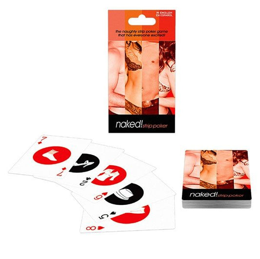 KHEPER GAMES - BARALHO DE POKER STRIP NAKED EN/ES