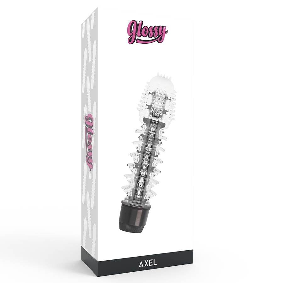 GLOSSY - AXEL VIBRATOR BLACK