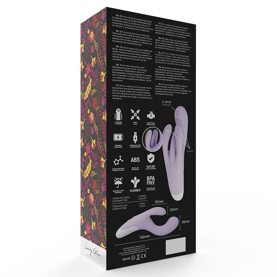 MIA - VIBRADOR ORGÁSMICO GUELL 3 MOTORES