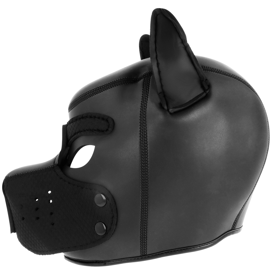 DARKNESS - MÁSCARA DE NEOPRENE PARA CÃES COM FOCINHO REMOVÍVEL M