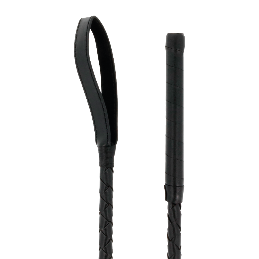 ESCURIDÃO - CHICOTE BDSM PRETO FETICHE 70 CM