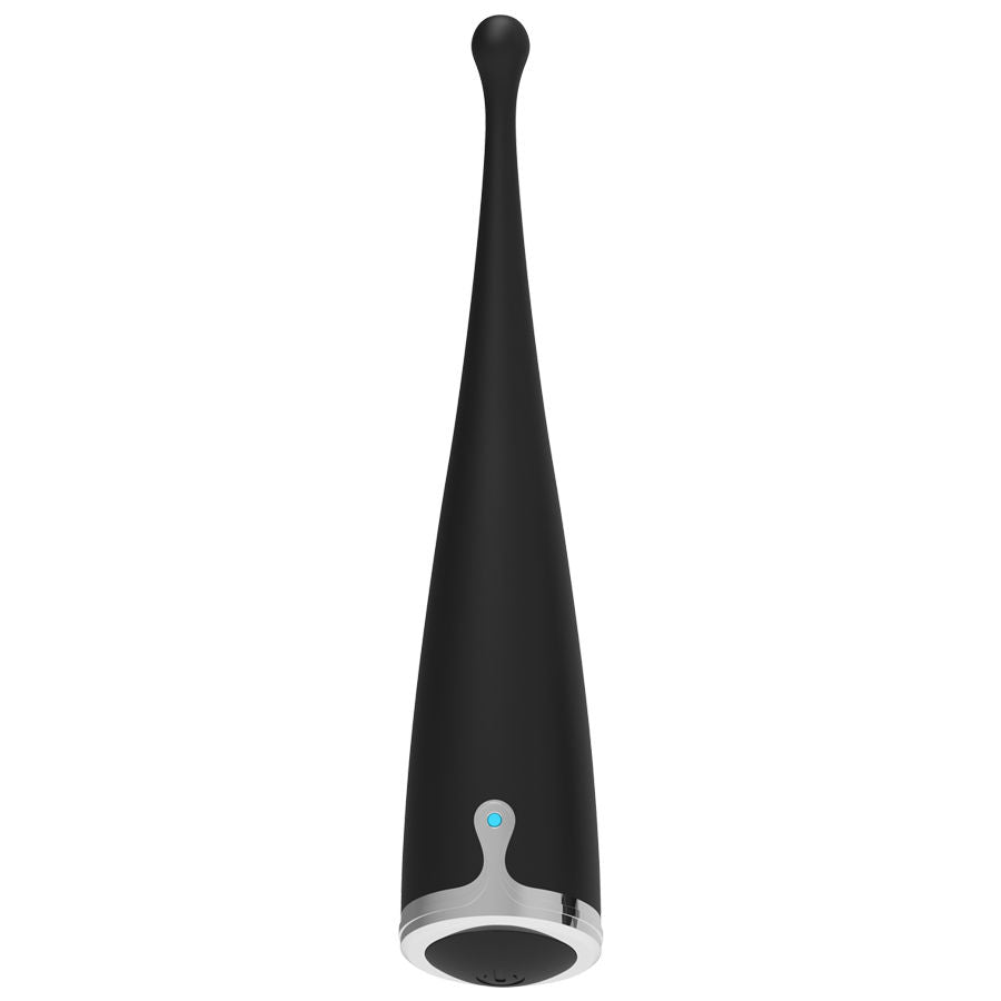 BRILLY GLAM - SPOT VIBE ORGASMIC CLITORIAL VIBRATOR SILICONE BLACK