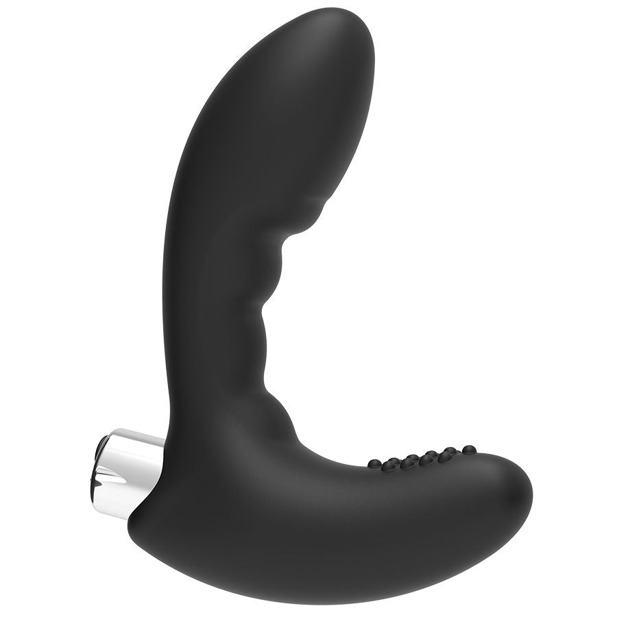 ADDICTED TOYS - RECHARGEABLE PROSTTIC VIBRATOR MODEL 4 - BLACK