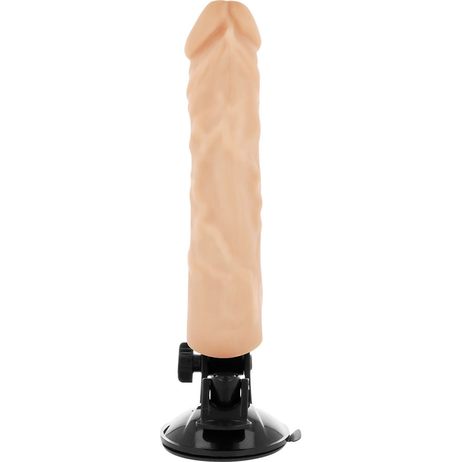 BASECOCK - VIBRADOR REALISTA NATURAL COM CONTROLE REMOTO 21 CM -OU- 4 CM