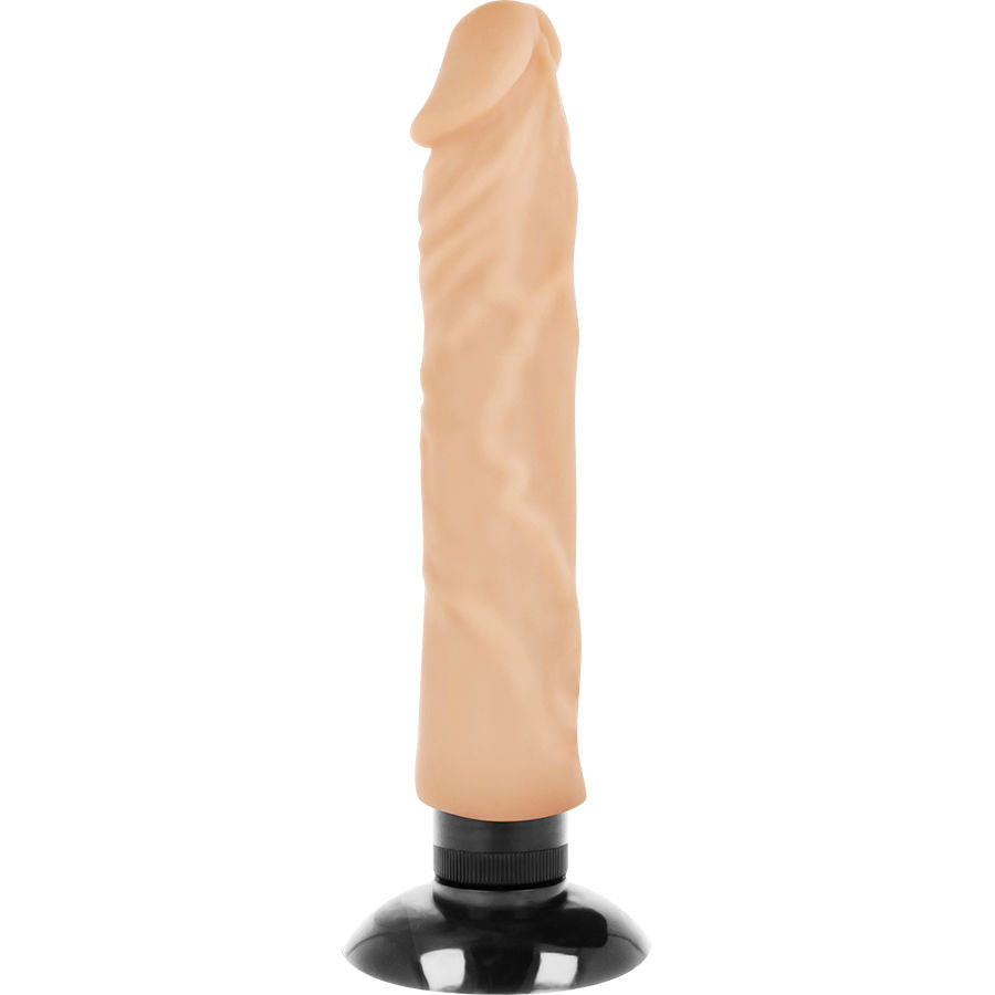 BASECOCK - VIBRADOR REALISTA 2-1 NATURAL 20 CM -OU- 4 CM