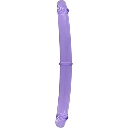 SETE CRIAÇÕES - PÊNIS DUPLO ROXO 30 CM