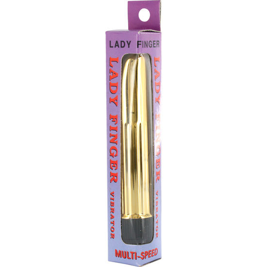 SETE CRIAÇÕES - MINIVIBRADOR LADYFINGER OURO