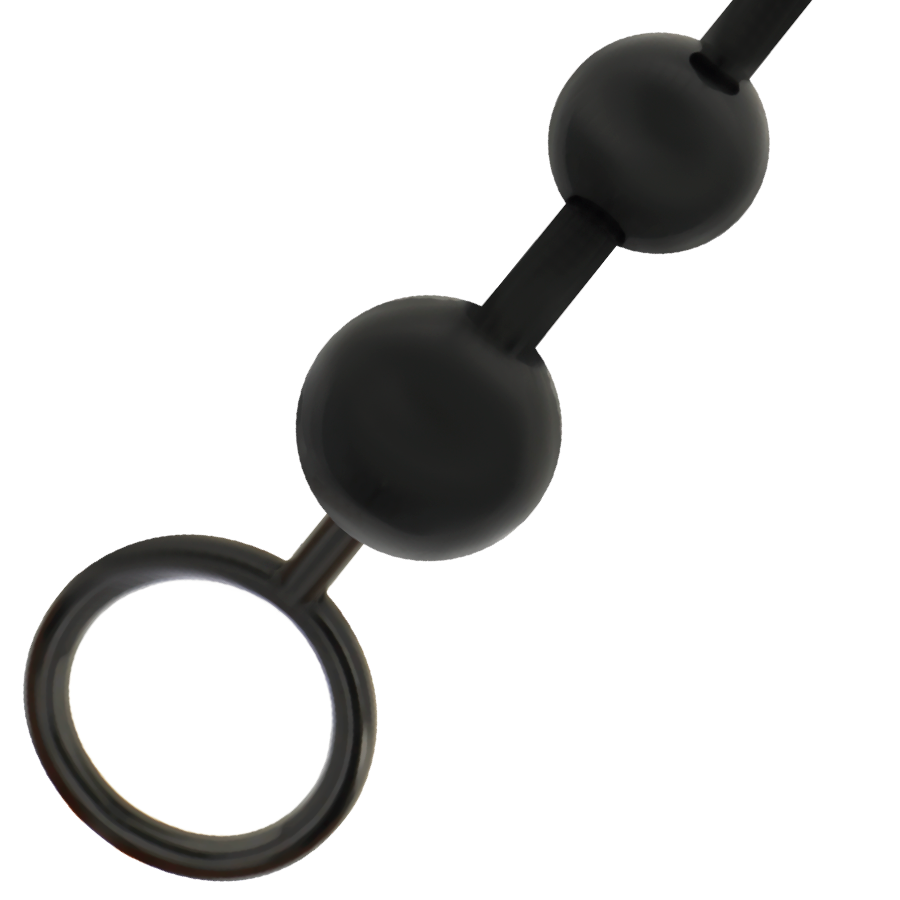 ADDICTED TOYS - CONTAS ANAL 29 CM PRETO