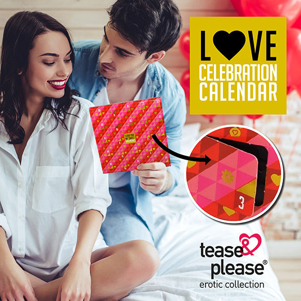 TEASE &amp; PLEASE - CALENDÁRIO DO ADVENTO DE DIA DOS NAMORADOS