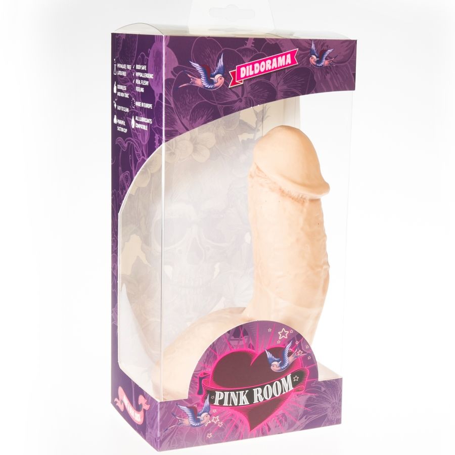 QUARTO ROSA - ELIAN DILDO REALISTA NATURAL 17,5 CM