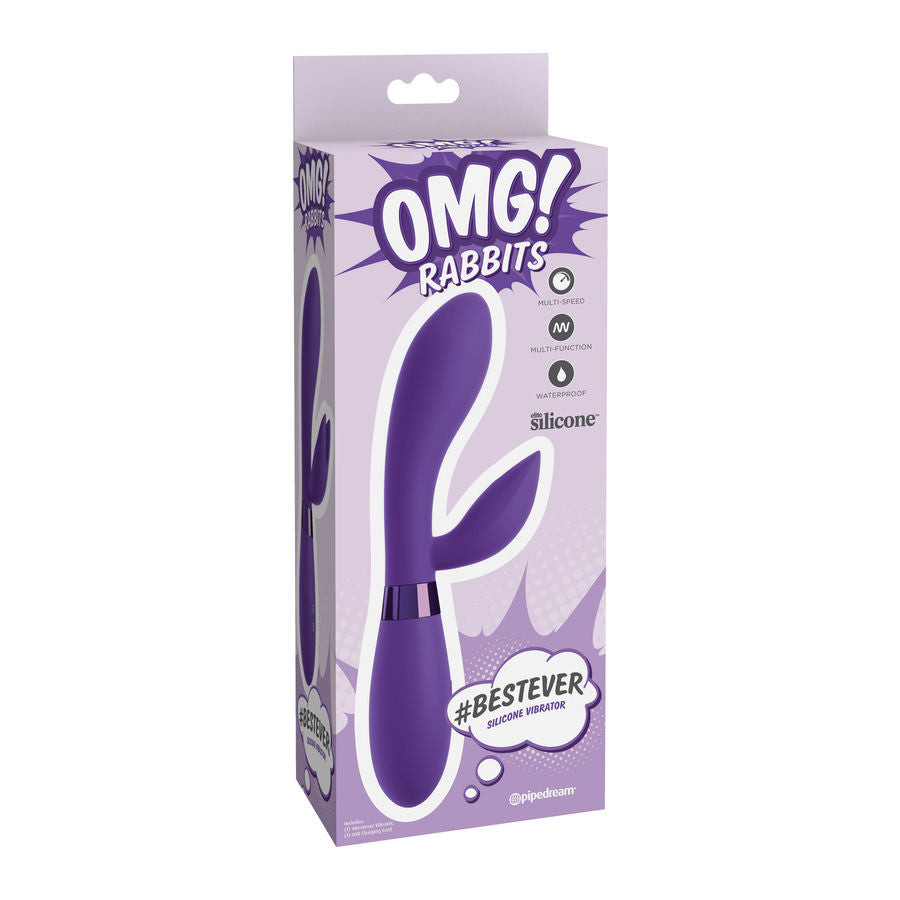 OMG - MELHOR VIBRADOR DE SILICONE LILAC