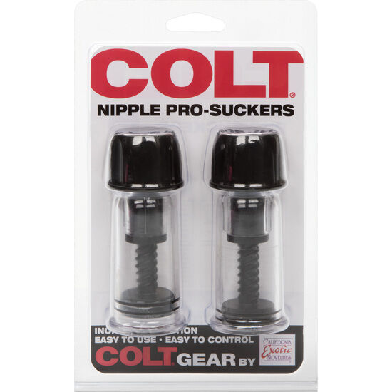 CALEXOTICS - COLT BLACK NIPPLE SUCTION CUPS