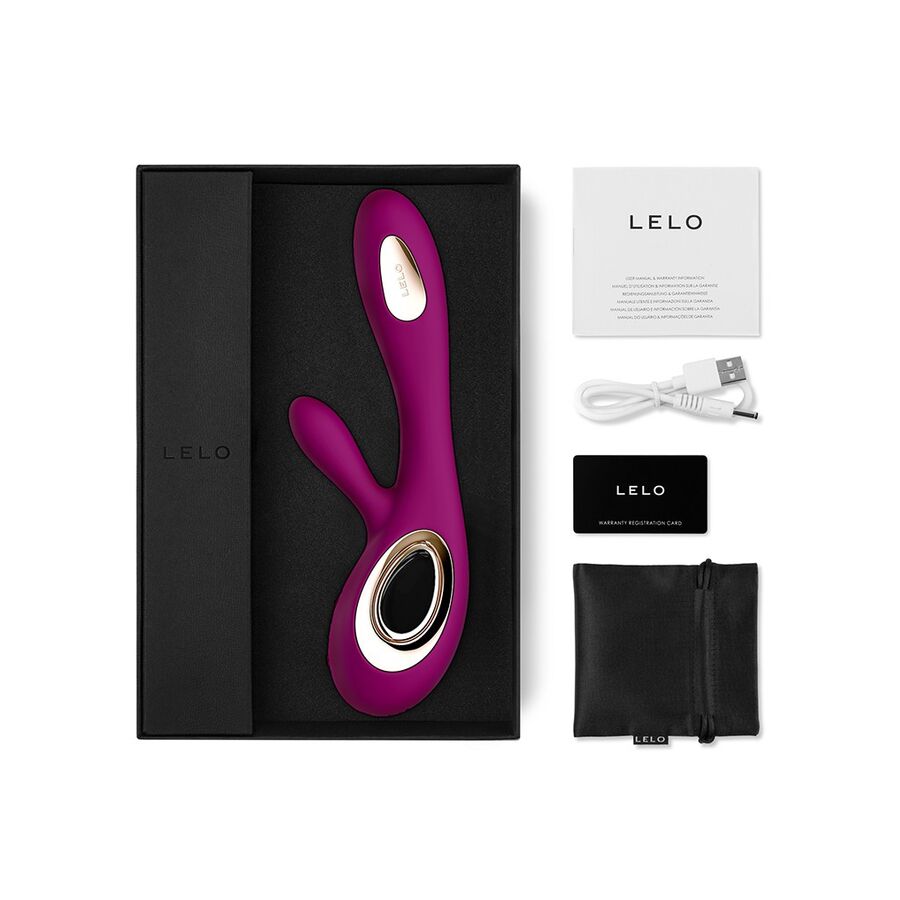 LELO - SORAYA WAVE VIBRADOR COELHO ROXO