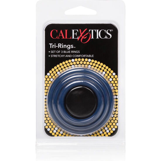 CALEXOTICS - SET OF THREE BLUE RINGS ERECTION