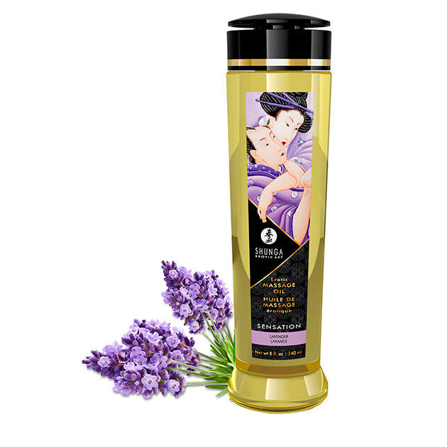 SHUNGA - ÓLEO DE MASSAGEM ERÓTICO SENSAÇÃO 240 ML