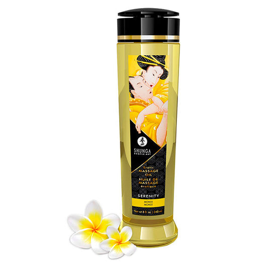 SHUNGA - ÓLEO DE MASSAGEM ERÓTICO SERENITY 240 ML